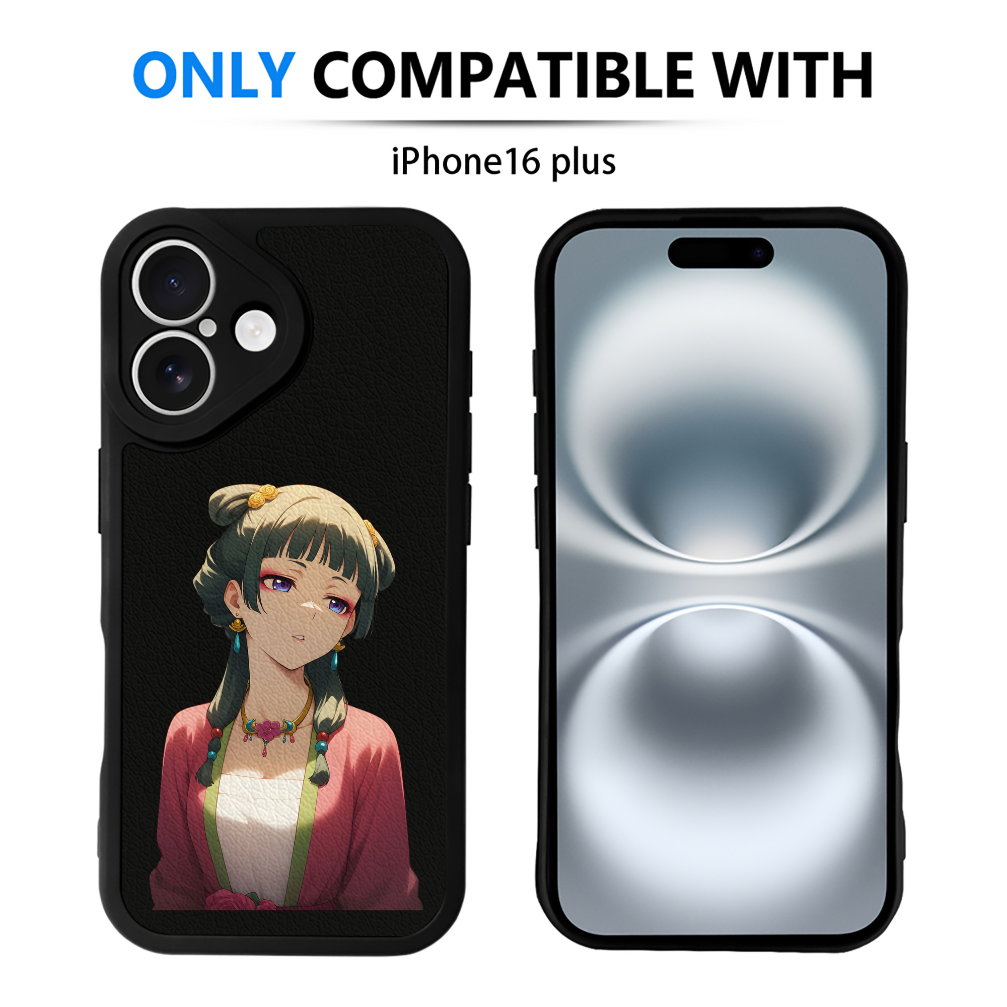 薬屋のひとりごと The Apothecary Diaries 【iPhone 16シリーズ対応】シリコンスマホケース（レザー調） 材質：シリコン
